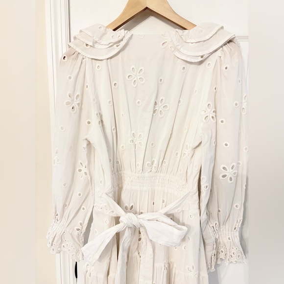 For Love & Lemons Serena Mini Dress White - Picture 6 of 7